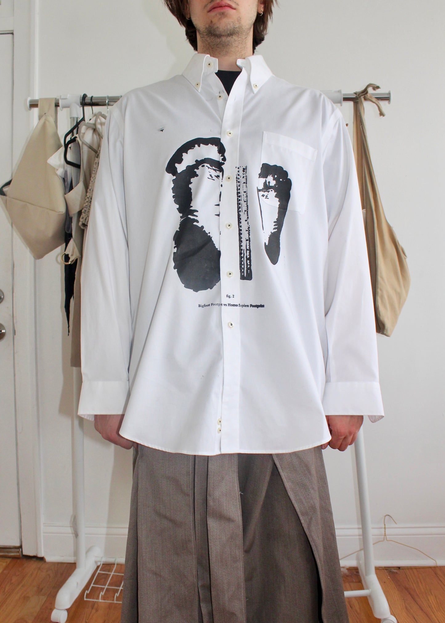 "Expedition" Graphic Button-Down